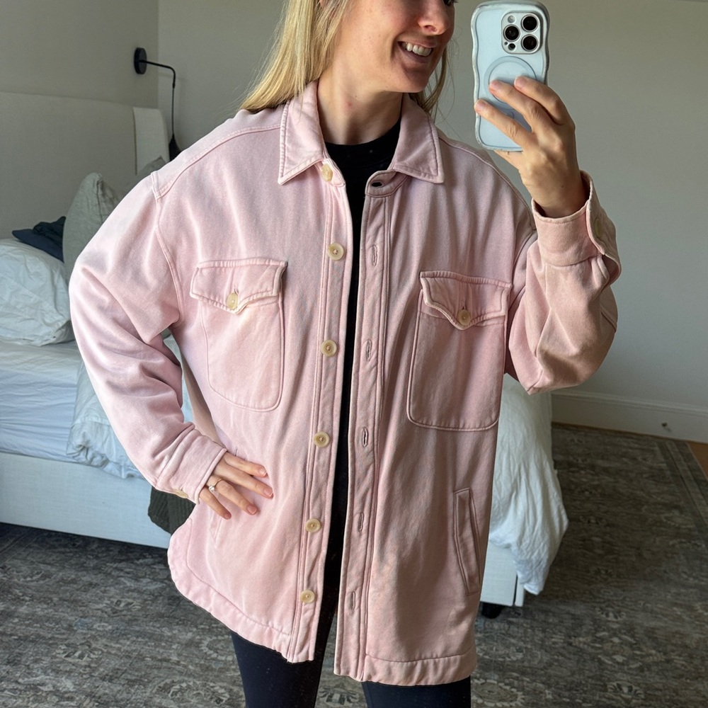BDG Light Pink Oversized Jacket